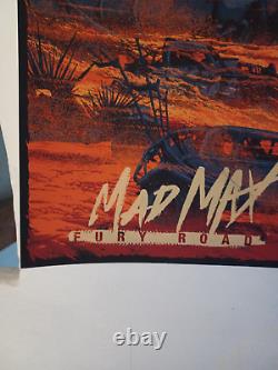 Mad Max Fury Road Killian Eng Mondo Poster Numbered Sold Out Print