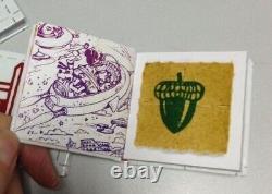 Mark McCloud's BLOTTER BARN HITS a TINY BOOK sold out RARE LSD blotter art