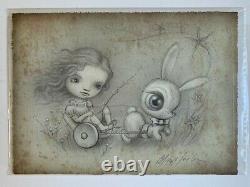 Mark Ryden Bunny Cart Rare from Sold Out Edition 2007