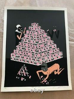 Mark Whalen House of Cards Limited Print POW, SOLD OUT OK OK