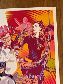 Martin Ansin Batman 1966 Regular SOLD OUT Poster Mondo & Alamo Drafthouse