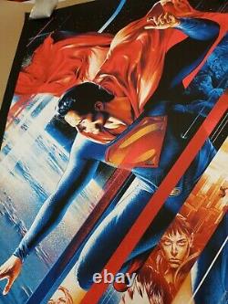 Martin Ansin Man of Steel Superman Poster Print Mondo Artist SOLD OUT