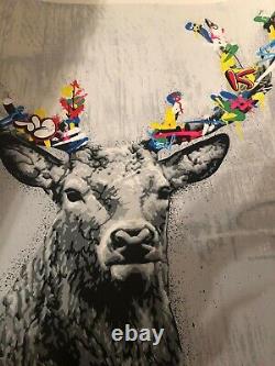 Martin Whatson The Stag Main Ed Of 275 Limited Edition Print Sold Out
