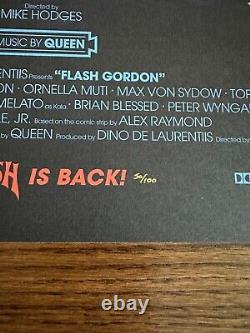 Matt Ferguson Flash Gordon Limited Edition Sold Out Movie Art Print Nt Mondo