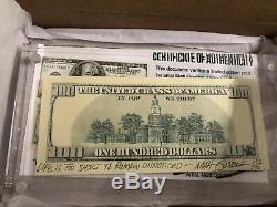 Matt Gondek $100 Bill Complexcon 2018 Limited Edition 132/300 Sold Out Exclusive