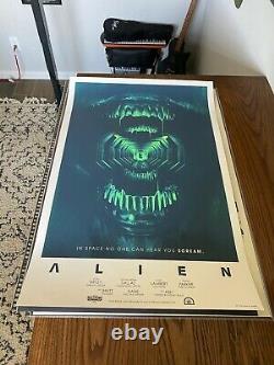 Matt Griffin Alien Limited Edition Sold Out Print Nt Mondo