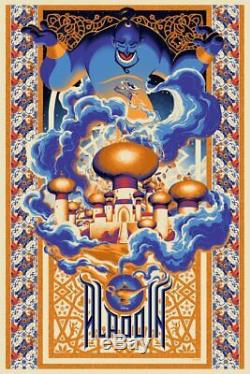 Matt Taylor Aladdin Limited Edition Art Poster Print Mondo x Disney! Sold Out