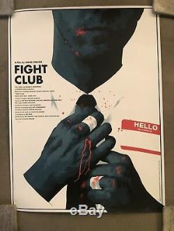 Matt Taylor Fight Club Poster Mondo, Gencon 2018 SOLD OUT