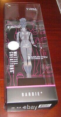Mattel Creations Art of Engineering Clear Barbie MIB Shipper Sold Out