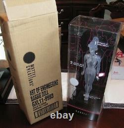 Mattel Creations Art of Engineering Clear Barbie MIB Shipper Sold Out