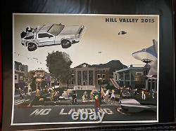 Max Dalton Hill Valley Print, Back to the Future, McFly, Sold Out, Nt Mondo