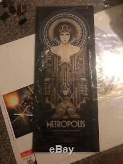 Metropolis by Ken Taylor Variant Rare Sold out Mondo print