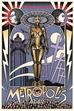 Metropolis by William Stout Rare Sold out Mondo print