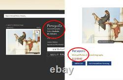 Michael Parkes PERSEPOLIS Never framed, Sold Out, 1 Owner, Pristine Best Price