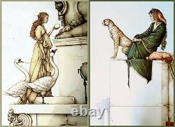 Michael Parkes PERSEPOLIS + THE RIDDLE Unframed & SOLD OUT, 1 Owner, Save $2100