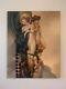 Michael Parkes Three Graces S + N Oil Gicleé On Canvas Sold Out Rare Fine Art