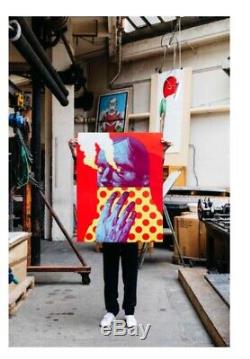 Michael Reeder Last Gasp Print (Red) In Hand /99 Sold Out