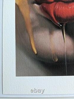 Mike Dargas Mini-Print'Sharing Kisses' SOLD OUT 2020 Hyper Realism Painter