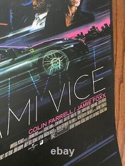 Mike Gambriel Miami Vice Limited Edition Sold Out Rare Movie Print Nt Mondo