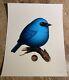Mike Mitchell 2021 Verditer Flycatcher Fat Bird Series Le Sold Out Ap