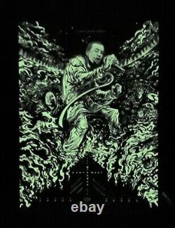 Miles Tsang Kanye West Glow In Dark Signed Screen Print #20/150 Sold Out