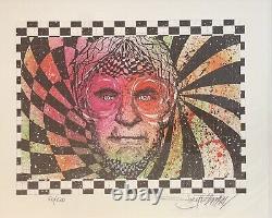 Mint Joey Feldman Timothy Leary Blotter Art Signed Perforated Art Sold Out Mint