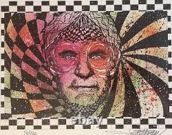 Mint Joey Feldman Timothy Leary Blotter Art Signed Perforated Art Sold Out Mint