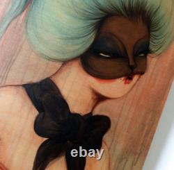 Miss Van Signed Numbed 50 Art Print On Wood 2015 Sold Out
