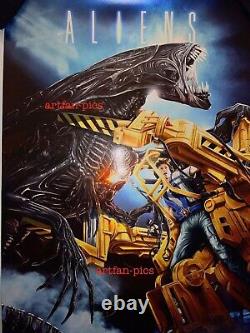 Mondo ALIENS James Cameron Adam Stothard Print Movie Poster xx/85 RARE sold out