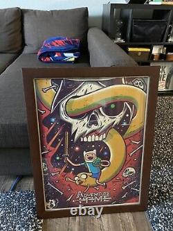Mondo Adventure Time Dave Quiggle Poster Art Screenprint 18x24 SOLD OUT RARE 250