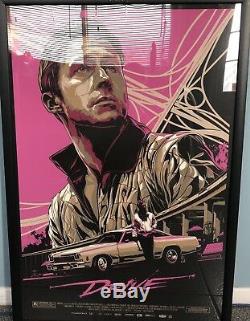 Mondo DRIVE Poster Rare Sold Out ORIGINAL Gosling Ken Taylor 154/445