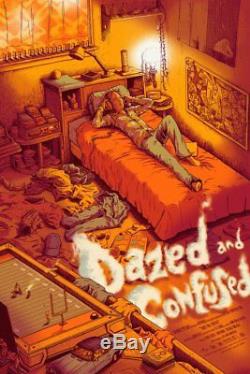 Mondo Dazed and Confused limited edition poster by James Flames 131/325 SOLD OUT