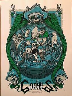 Mondo Posters THE GOONIES by Drew Milward (2009 / Rare / Sold Out / Limited Ed.)