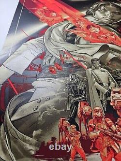 Mondo STAR WARS ROGUE ONE Martin Ansin VARIANT Signed Print Poster Sold Out