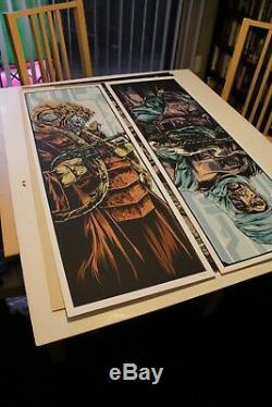 Mondo STAR WARS The Bounty Hunters by Ken Taylor Set of 6 Rare sold out