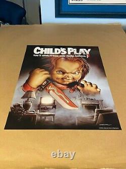 Mondo Style Print Two Child's Play Sold out Limited Edition Lithos