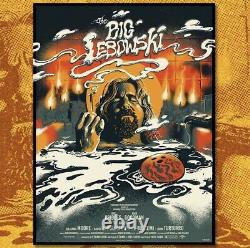 Mondo The Big Lebowski by Maarten Donders Print Poster Sold Out Pre Order