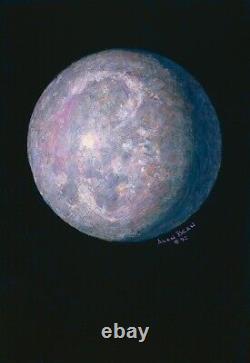 Monet's Moon, Sold Out Limited Edition Canvas by Alan Bean