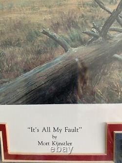 Mort Kunstler Its All My Fault Collectible Civil War Print -Sold Out