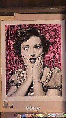 Mr Brainwash Golden Girl Betty White xx/100 Signed/Numbered SOLD OUT