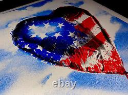 Mr. Brainwash HOPE Independence Day Art Print Silkscreen S/N Only 95! Sold Out