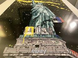 Mr. Brainwash Liberty New York 2010 Art Print Lithograph Sold Out Limited Edtn