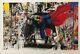 Mr Brainwash Rare Sold Out Batman Vs Superman Kaws Koons Banksy Urban Art Print