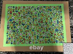 Mr. Doodle Alien Town Print Limited Edition x/300 Sold Out Not Banksy