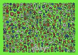 Mr. Doodle Alien Town Print Limited Edition x/300 Sold Out SHIP OUT NOW