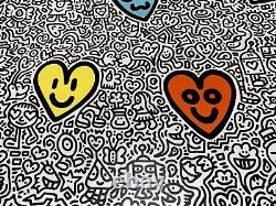 Mr. Doodle HeartLand Art Print Signed #20 Of 300 Sold Out Not Haring
