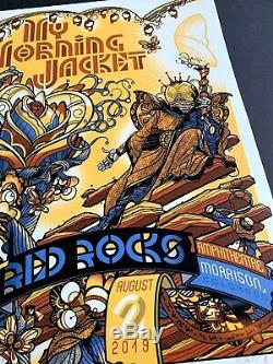 My Morning Jacket Red Rocks 2019 POSTER Print Night 1 SOLD OUT