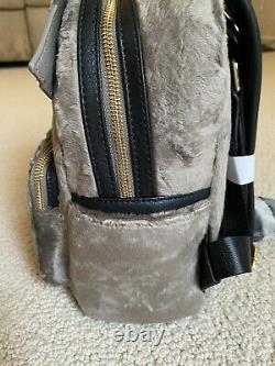 NEW Disney Loungefly Meeko Fuzzy Tail Mini Backpack Pocahontas SOLD OUT! NWT