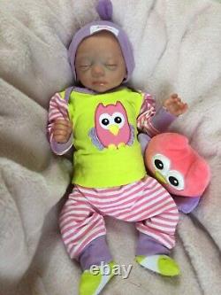 NEW In Box Reborn Baby Blessing Preemie Limited Sold Out Edition COA ART DOLL