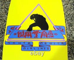 Natas Kaupas Sma'84 Panther Blue Banner Signed Le 2018 Reissue Sold Out